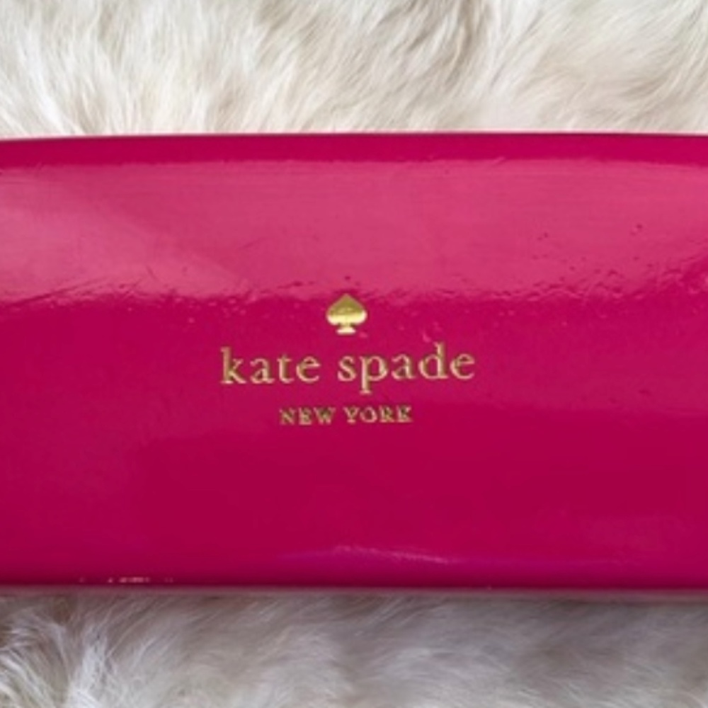 Pink&Orange Kate Spade Sunglasses Case